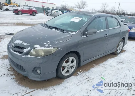 2012 Toyota Corolla S из США, поврежденный, VIN 2T1BU4EEXCC821657